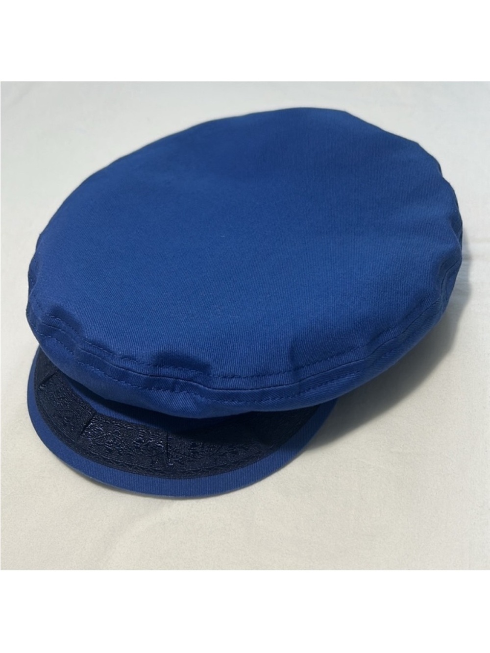 Free People Medium Hat x Mossant Yacht Club Marine Lieutenant Hat Blue Cotton - Picture 2 of 10
